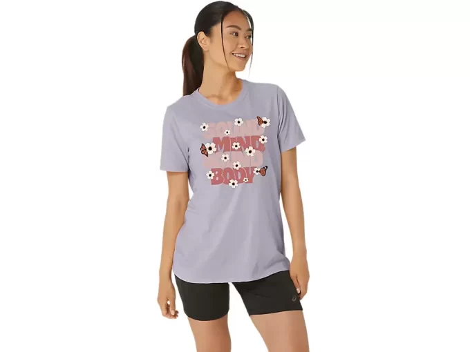 ASICS MONARCH SLOGAN CREW DA DONNA