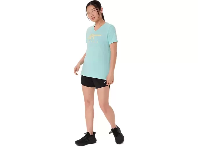 ASICS STRIPES SCOLLO A V DA DONNA