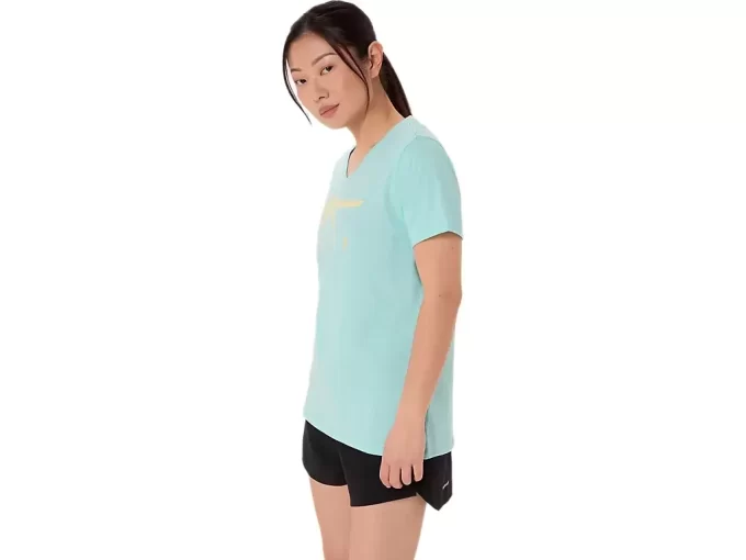 ASICS STRIPES SCOLLO A V DA DONNA