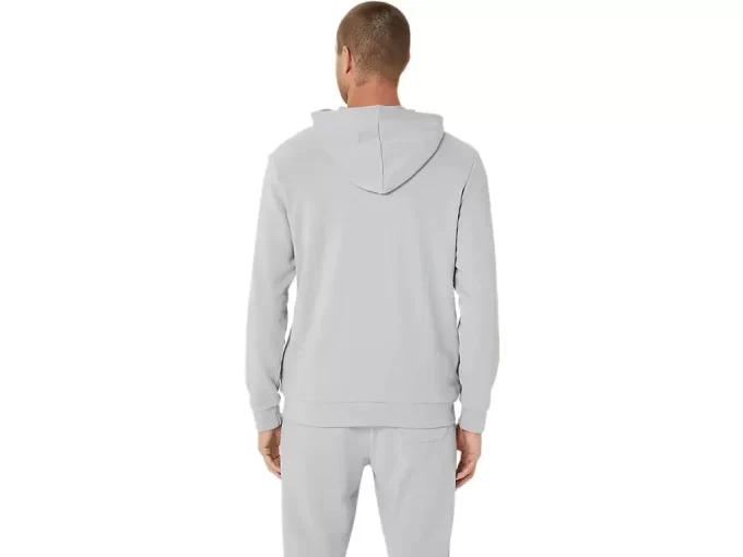 FELPA CON CAPPUCCIO E ZIP INTERA