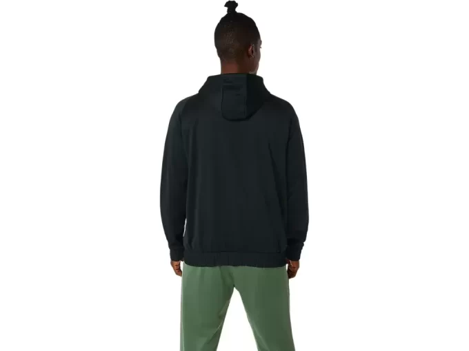 FELPA CON CAPPUCCIO IN PILE SPAZZOLATO