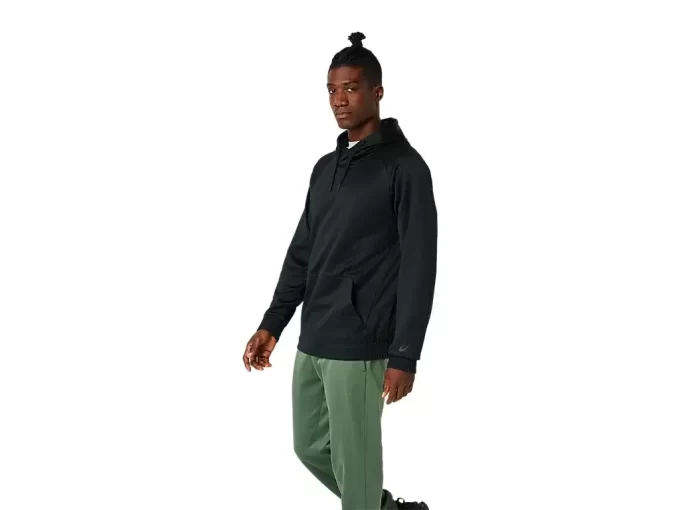 FELPA CON CAPPUCCIO IN PILE SPAZZOLATO