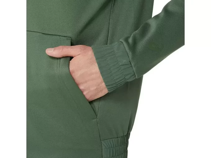 FELPA CON CAPPUCCIO IN PILE SPAZZOLATO