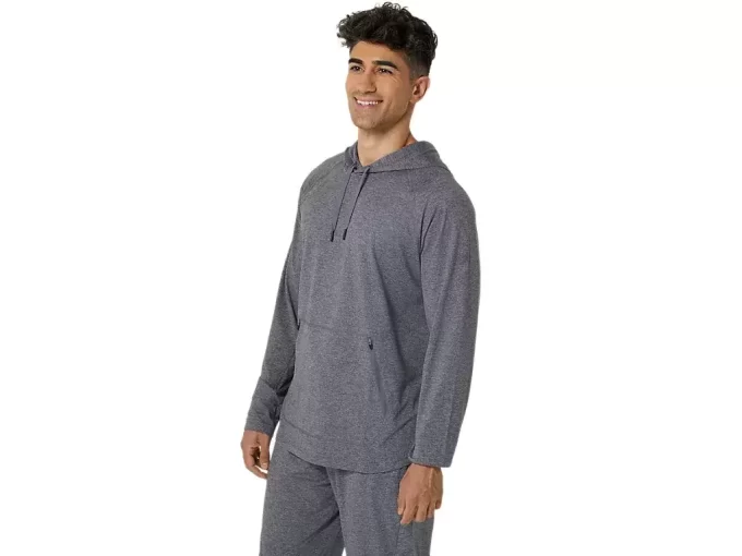 FELPA CON CAPPUCCIO TECNICA DA UOMO