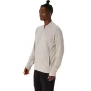 GIACCA ACTIBREEZE JACQUARD GRID FULL ZIP