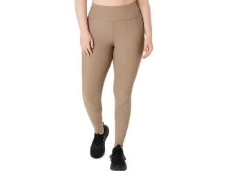 Leggings da donna a vita alta a coste 7/8