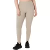 Leggings da donna a vita alta a coste 7/8