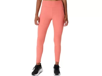 Leggings da donna a vita alta a coste 7/8