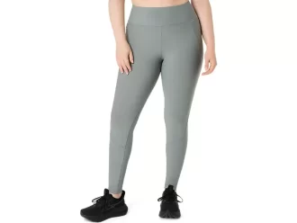 Leggings da donna a vita alta a coste 7/8