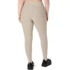 Leggings da donna a vita alta a coste 7/8