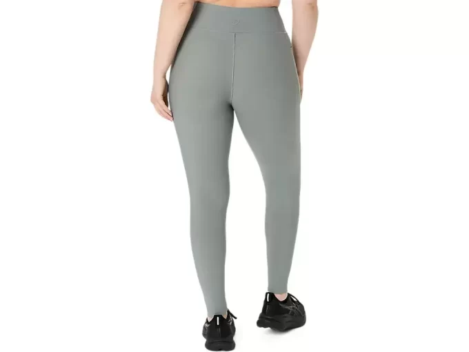 Leggings da donna a vita alta a coste 7/8