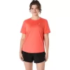 MAGLIA A MANICHE CORTE ASICS SILVER
