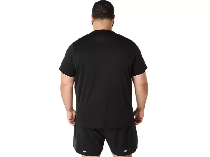 MAGLIA A MANICHE CORTE ASICS SILVER MAGLIA A MANICHE CORTE ASICS SILVER