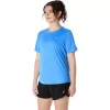 MAGLIA A MANICHE CORTE ASICS SILVER