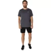 MAGLIA A MANICHE CORTE ASICS SILVER MAGLIA A MANICHE CORTE ASICS SILVER