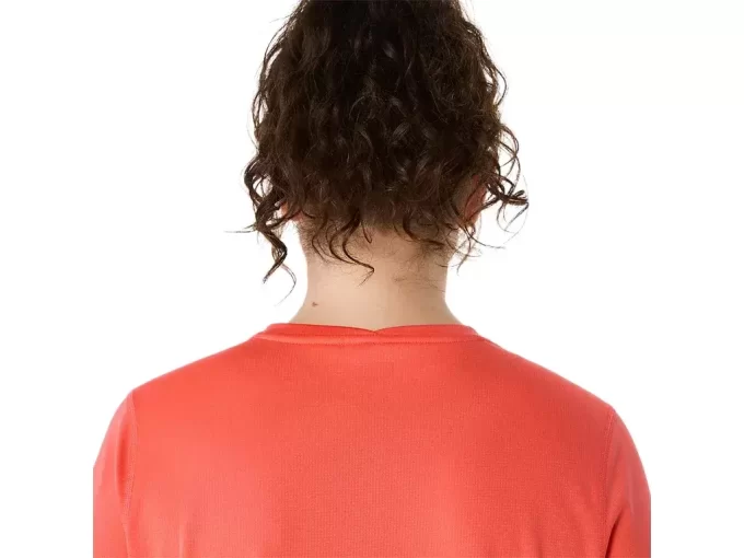 MAGLIA A MANICHE CORTE ASICS SILVER