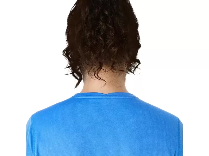 MAGLIA A MANICHE CORTE ASICS SILVER