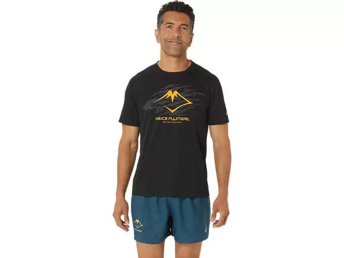 MAGLIA A MANICHE CORTE CON LOGO FUJITRAIL MAGLIA A MANICHE CORTE CON LOGO FUJITRAIL