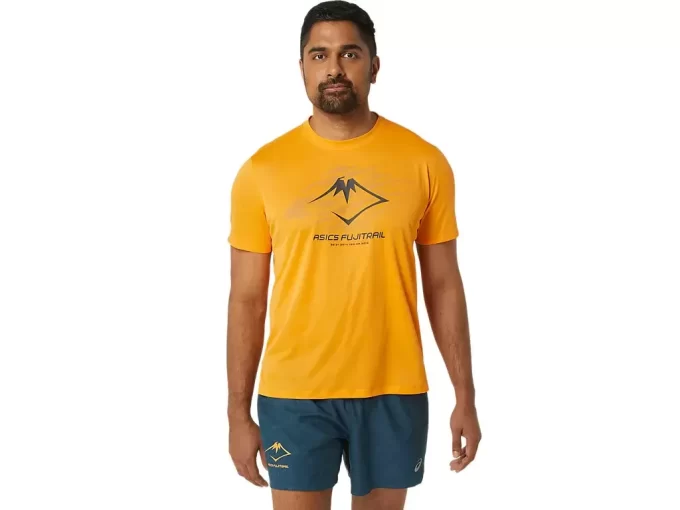 MAGLIA A MANICHE CORTE CON LOGO FUJITRAIL MAGLIA A MANICHE CORTE CON LOGO FUJITRAIL