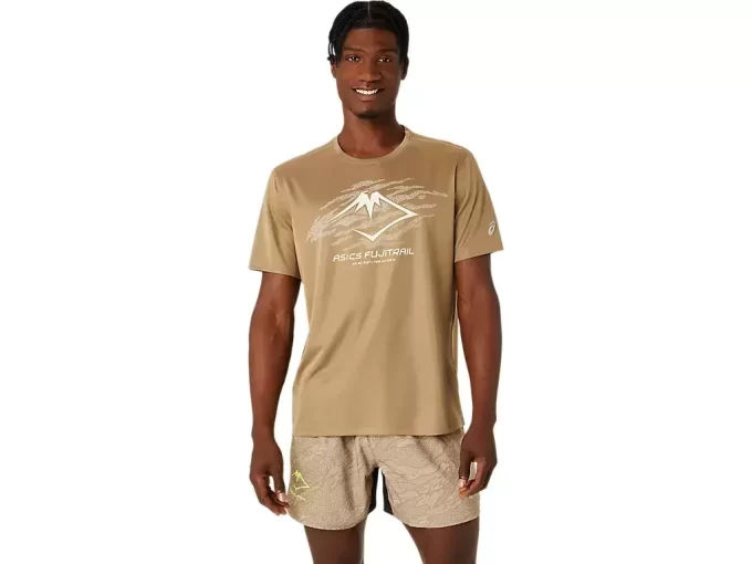 MAGLIA A MANICHE CORTE CON LOGO FUJITRAIL