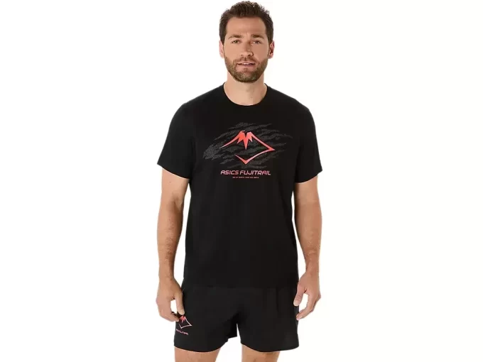 MAGLIA A MANICHE CORTE CON LOGO FUJITRAIL MAGLIA A MANICHE CORTE CON LOGO FUJITRAIL