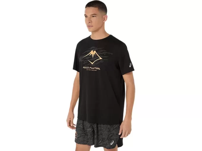 MAGLIA A MANICHE CORTE CON LOGO FUJITRAIL MAGLIA A MANICHE CORTE CON LOGO FUJITRAIL