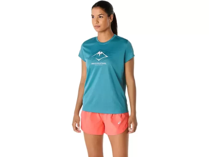 MAGLIA A MANICHE CORTE CON LOGO FUJITRAIL