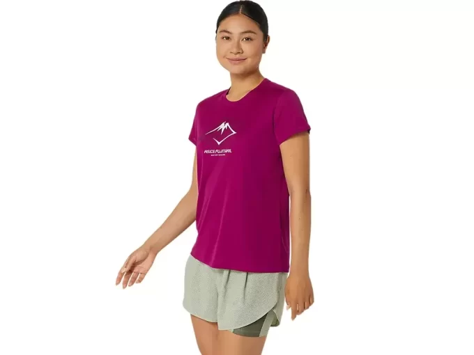 MAGLIA A MANICHE CORTE CON LOGO FUJITRAIL