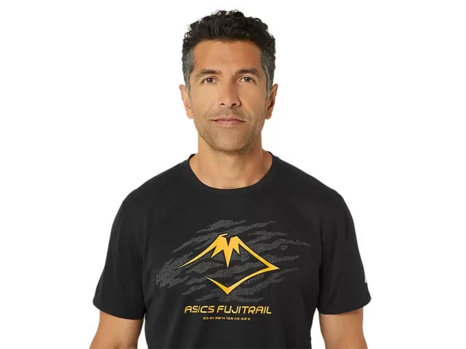 MAGLIA A MANICHE CORTE CON LOGO FUJITRAIL MAGLIA A MANICHE CORTE CON LOGO FUJITRAIL