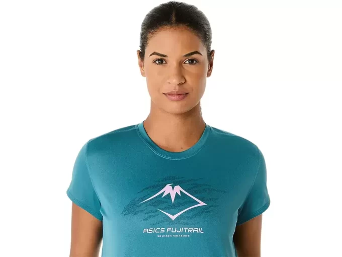 MAGLIA A MANICHE CORTE CON LOGO FUJITRAIL