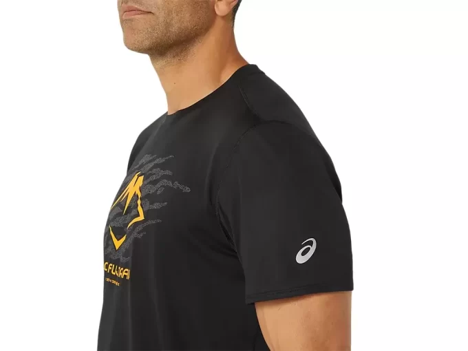 MAGLIA A MANICHE CORTE CON LOGO FUJITRAIL MAGLIA A MANICHE CORTE CON LOGO FUJITRAIL