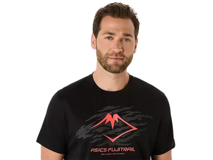 MAGLIA A MANICHE CORTE CON LOGO FUJITRAIL MAGLIA A MANICHE CORTE CON LOGO FUJITRAIL