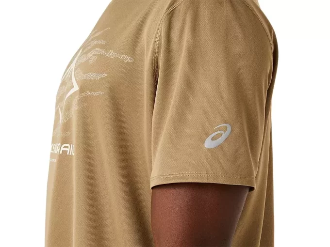 MAGLIA A MANICHE CORTE CON LOGO FUJITRAIL