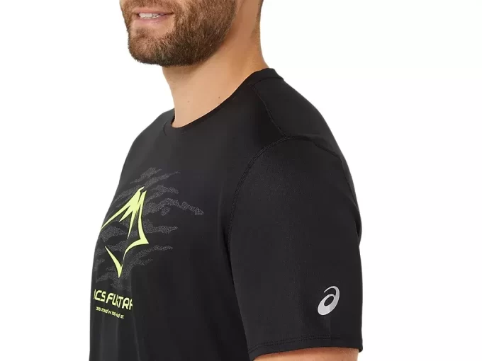 MAGLIA A MANICHE CORTE CON LOGO FUJITRAIL MAGLIA A MANICHE CORTE CON LOGO FUJITRAIL