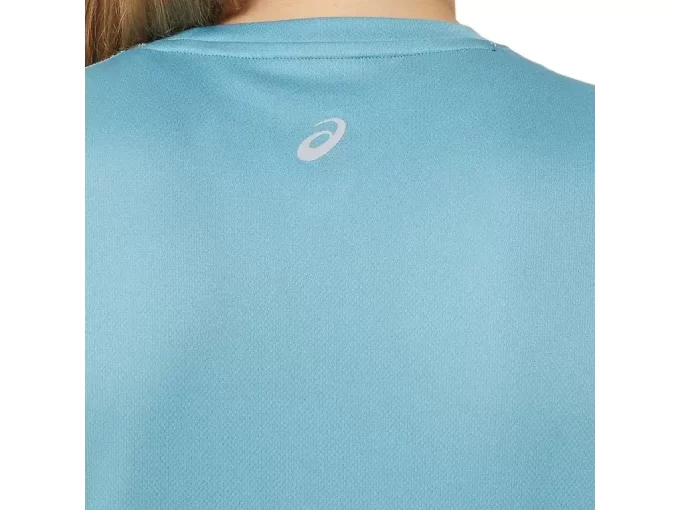 MAGLIA A MANICHE CORTE CON LOGO FUJITRAIL DA DONNA