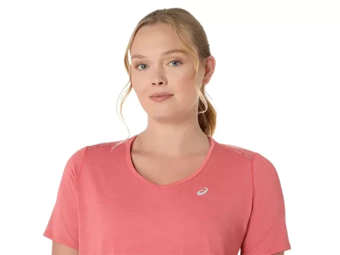 MAGLIA A MANICHE CORTE CON SCOLLO A V