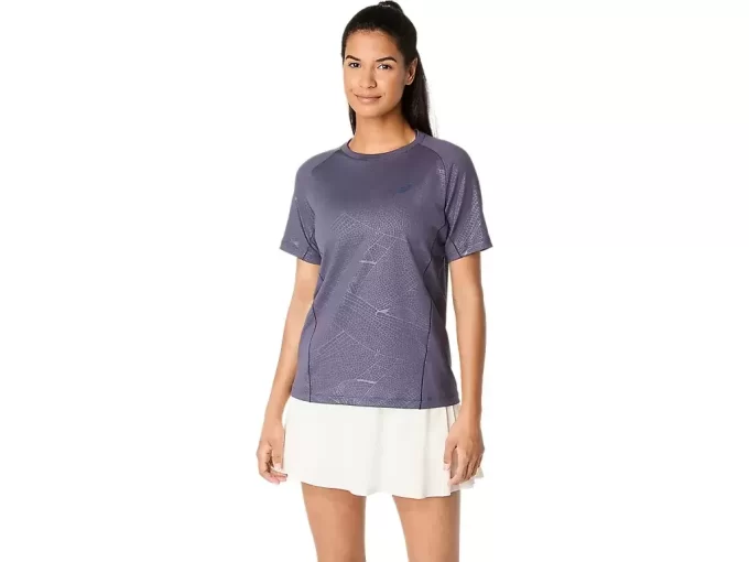 MAGLIA A MANICHE CORTE CON STAMPA GAME ALL OVER