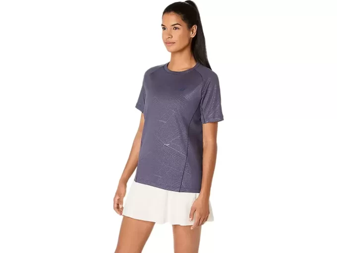 MAGLIA A MANICHE CORTE CON STAMPA GAME ALL OVER