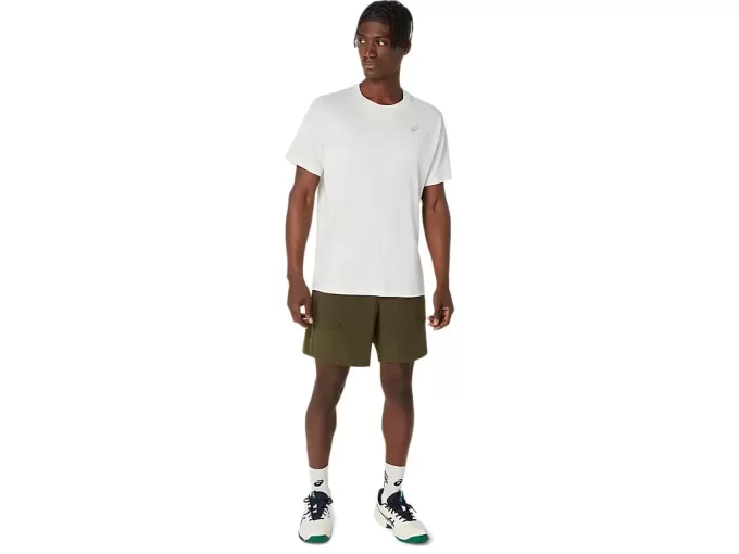 MAGLIA A MANICHE CORTE CON STAMPA GAME ALL OVER