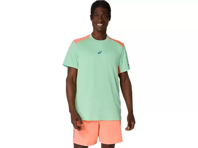 MAGLIA A MANICHE CORTE DA PADEL COURT