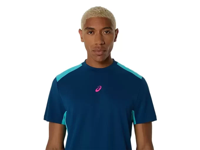 MAGLIA A MANICHE CORTE DA PADEL COURT