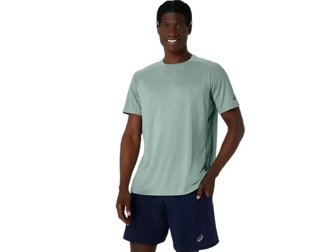 MAGLIA A MANICHE CORTE JACQUARD ACTIBREEZE MAGLIA A MANICHE CORTE JACQUARD ACTIBREEZE