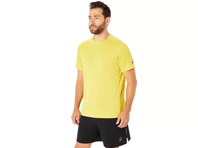 MAGLIA A MANICHE CORTE JACQUARD ACTIBREEZE