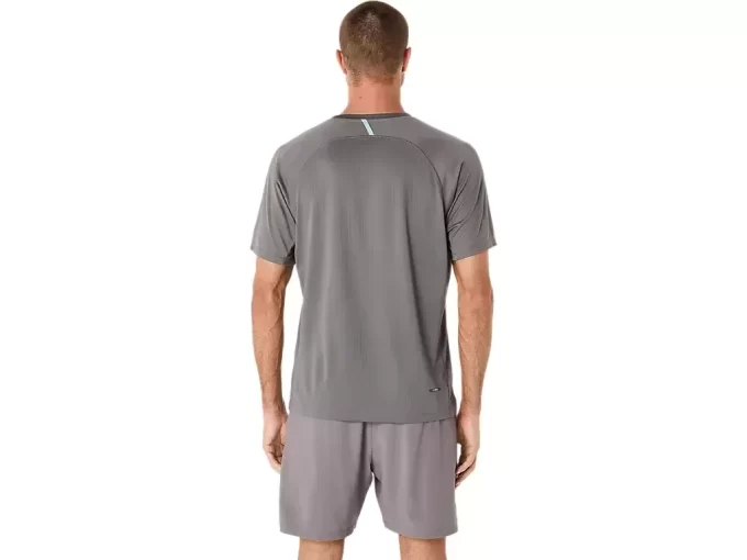 MAGLIA A MANICHE CORTE JACQUARD ACTIBREEZE