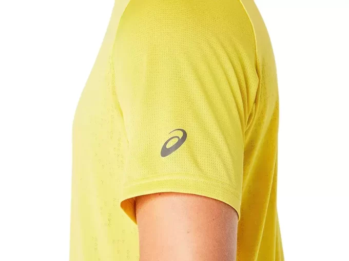 MAGLIA A MANICHE CORTE JACQUARD ACTIBREEZE