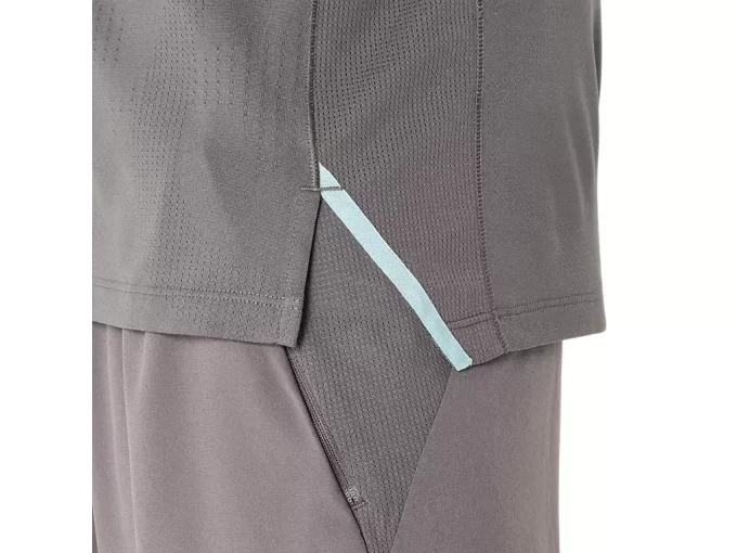 MAGLIA A MANICHE CORTE JACQUARD ACTIBREEZE