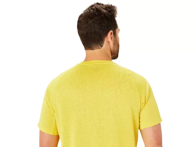 MAGLIA A MANICHE CORTE JACQUARD ACTIBREEZE