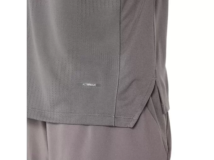 MAGLIA A MANICHE CORTE JACQUARD ACTIBREEZE