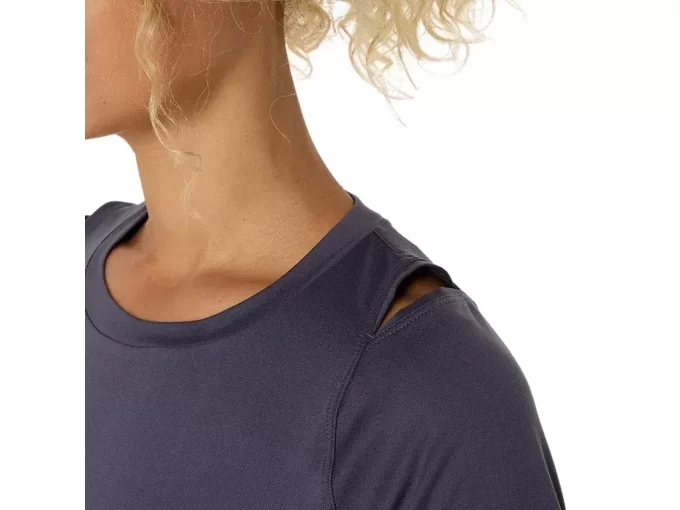 MAGLIA A MANICHE CORTE JACQUARD ACTIBREEZE
