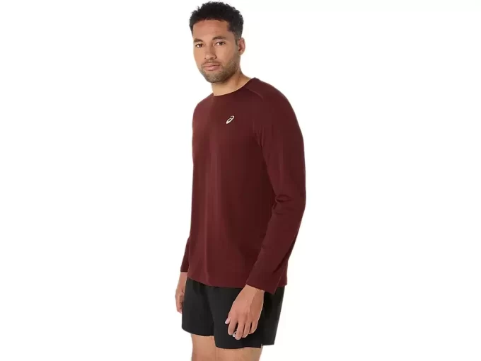 Maglia a maniche lunghe ASICS Silver